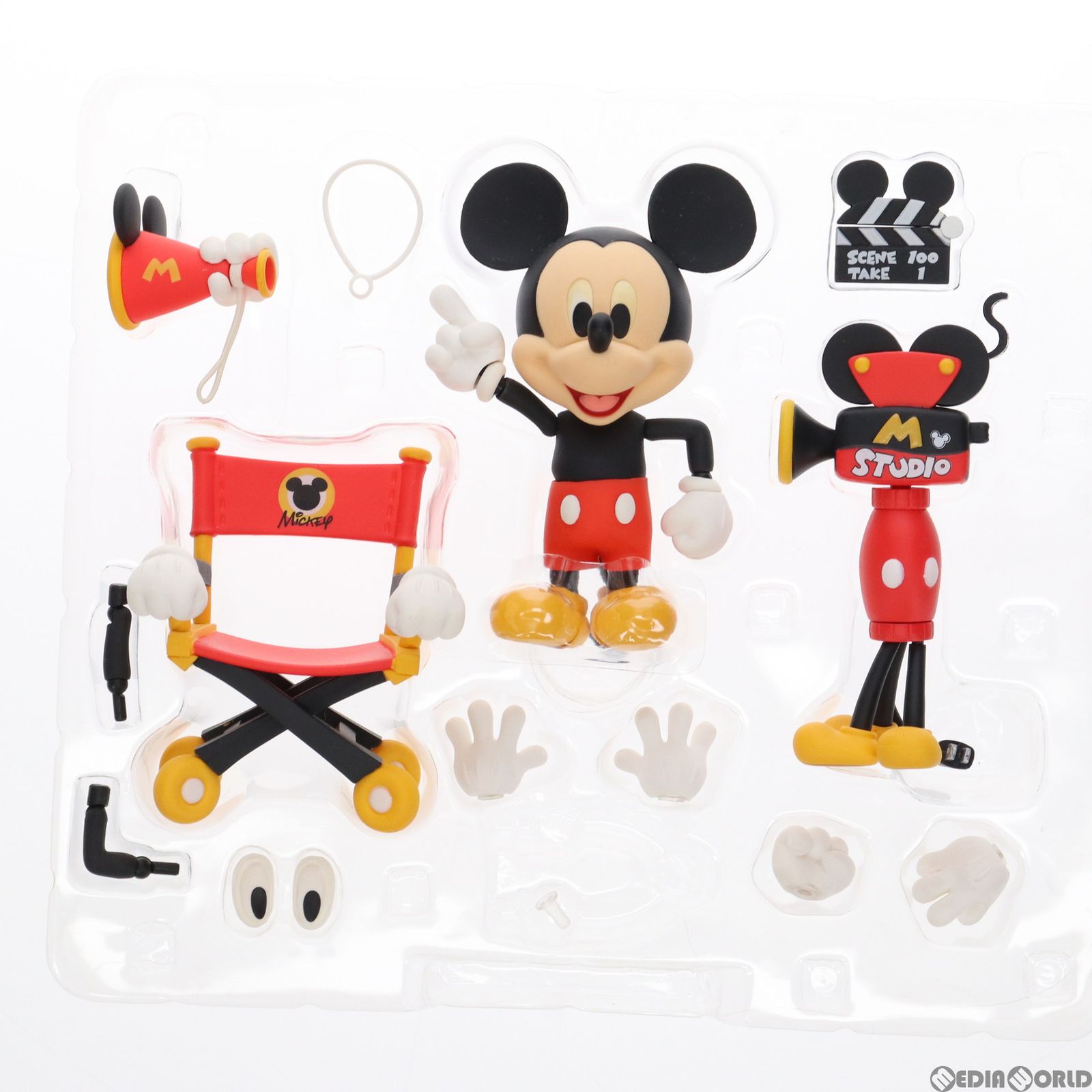 ねんどろいど100 グッドスマイルカンパニー ミッキー フィギュア ねんどろいどNo.100は世界中の人気者！「ねんどろいど ミッキー
