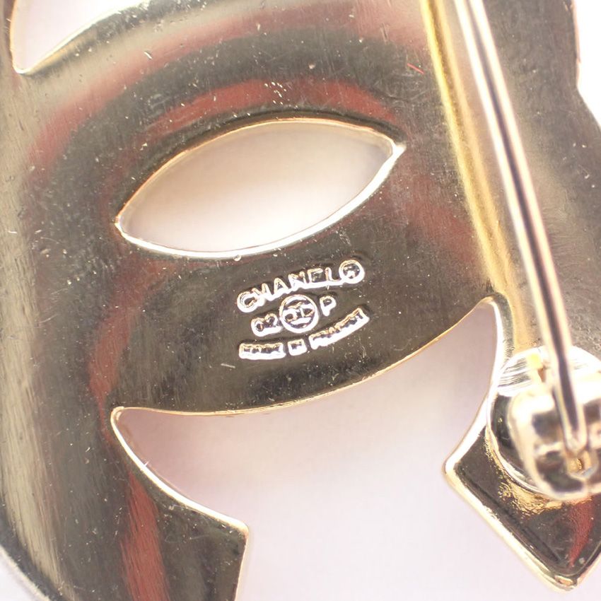 CHANEL シャネル ココマーク ピンクラインストーン ブローチ g512-32 SIROKUMA-CORPORATION_COM