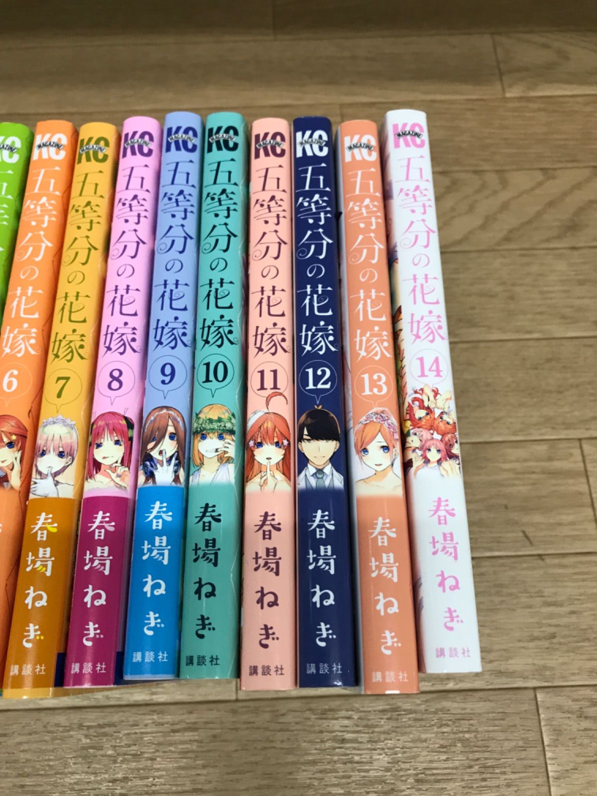 五等分の花嫁 1〜14巻＋イラスト集付き！（1000円値引き済み ☆五等分の花嫁 1～14巻 全巻 コミックセット 特装版ミニ