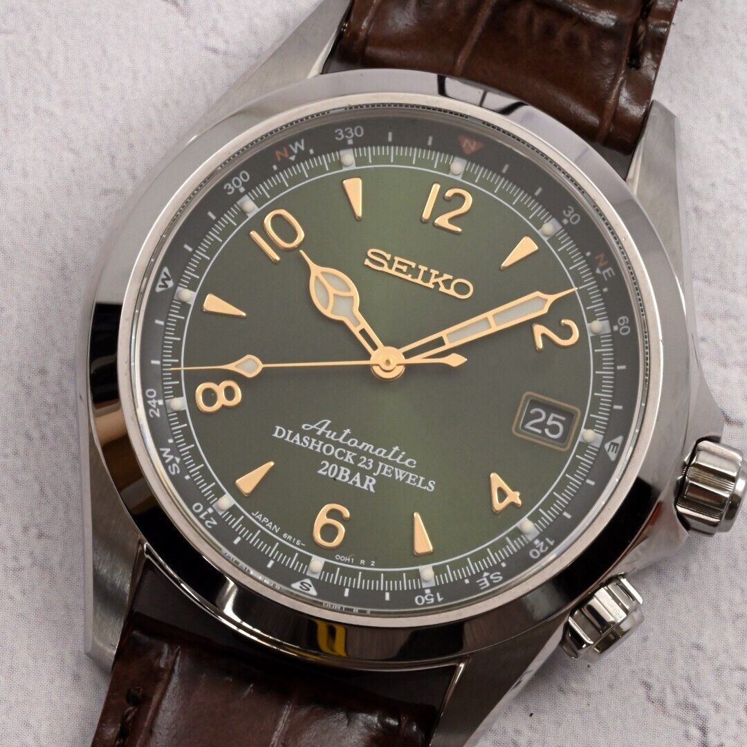 セイコーアルピニスト Seiko Alpinist SARB017 極美品 Condition All Original Bracelet  Ref.6R15-00E1 箱付