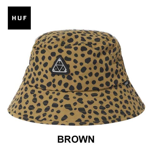 【新品未使用】HUF ハフINSTINCT BUCKET HAT バケハ HUF（ハフ）の「【HUF】ハフ INSTINCT BUCKET HAT 総柄 バケット