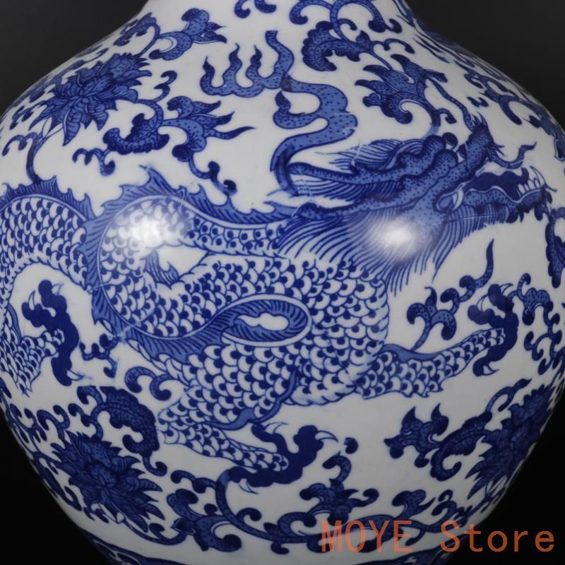 青花五彩着花竜紋蓋缶 景徳鎮 陶磁器 装飾品 現代工芸品 美術品 置物 青花五彩着花竜紋蓋缶 景徳鎮 陶磁器 装飾品 現代工芸品 美術品