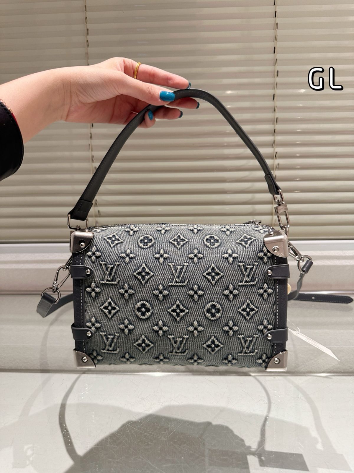 今日特価】LV Side Trunk Denim Bag ルイ・ヴィトン サイド