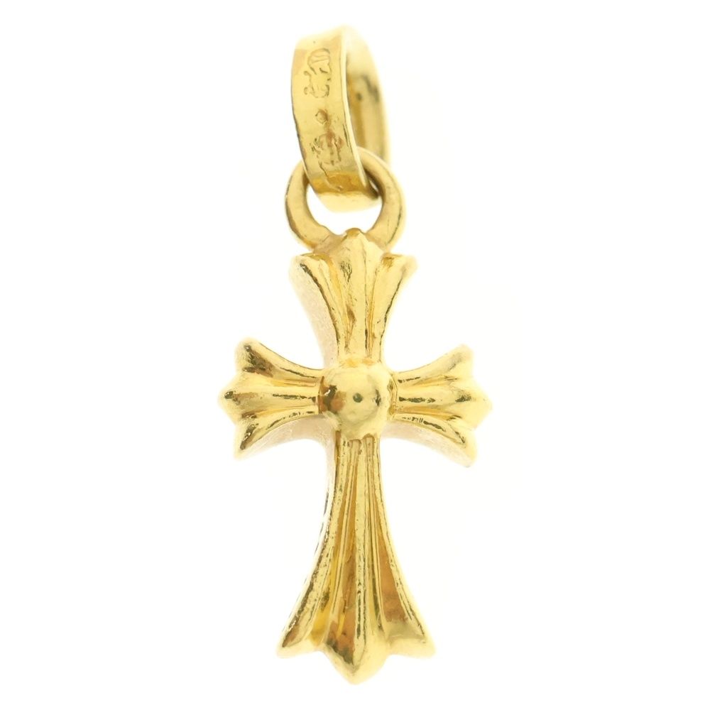 CHROME HEARTS クロムハーツ 22K CRS BBYFAT ベイビーファットクロス ペンダントトップ ゴールド BCA037