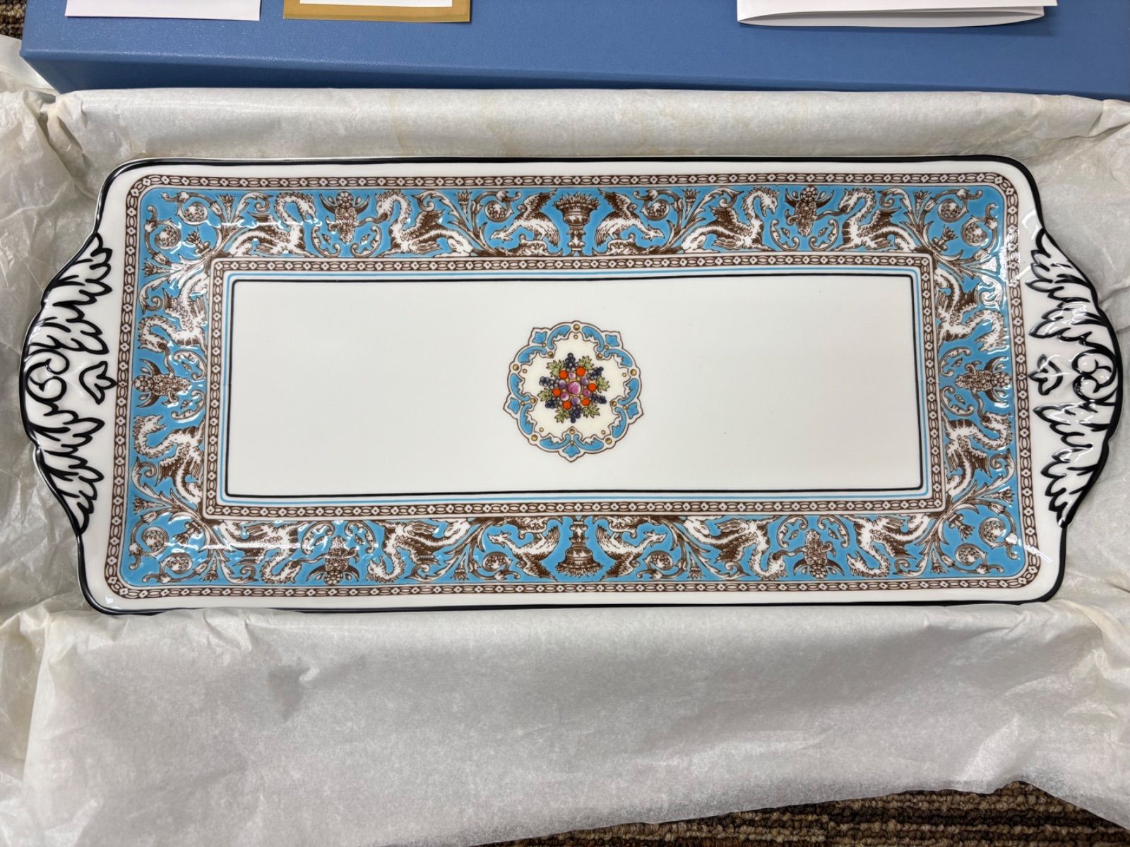 2枚✨未使用✨ウエッジウッド フロレンティーンターコイズ プレート 皿 フロレンティーン ターコイズ プレート 20cm|WEDGWOOD公式オンラインストア