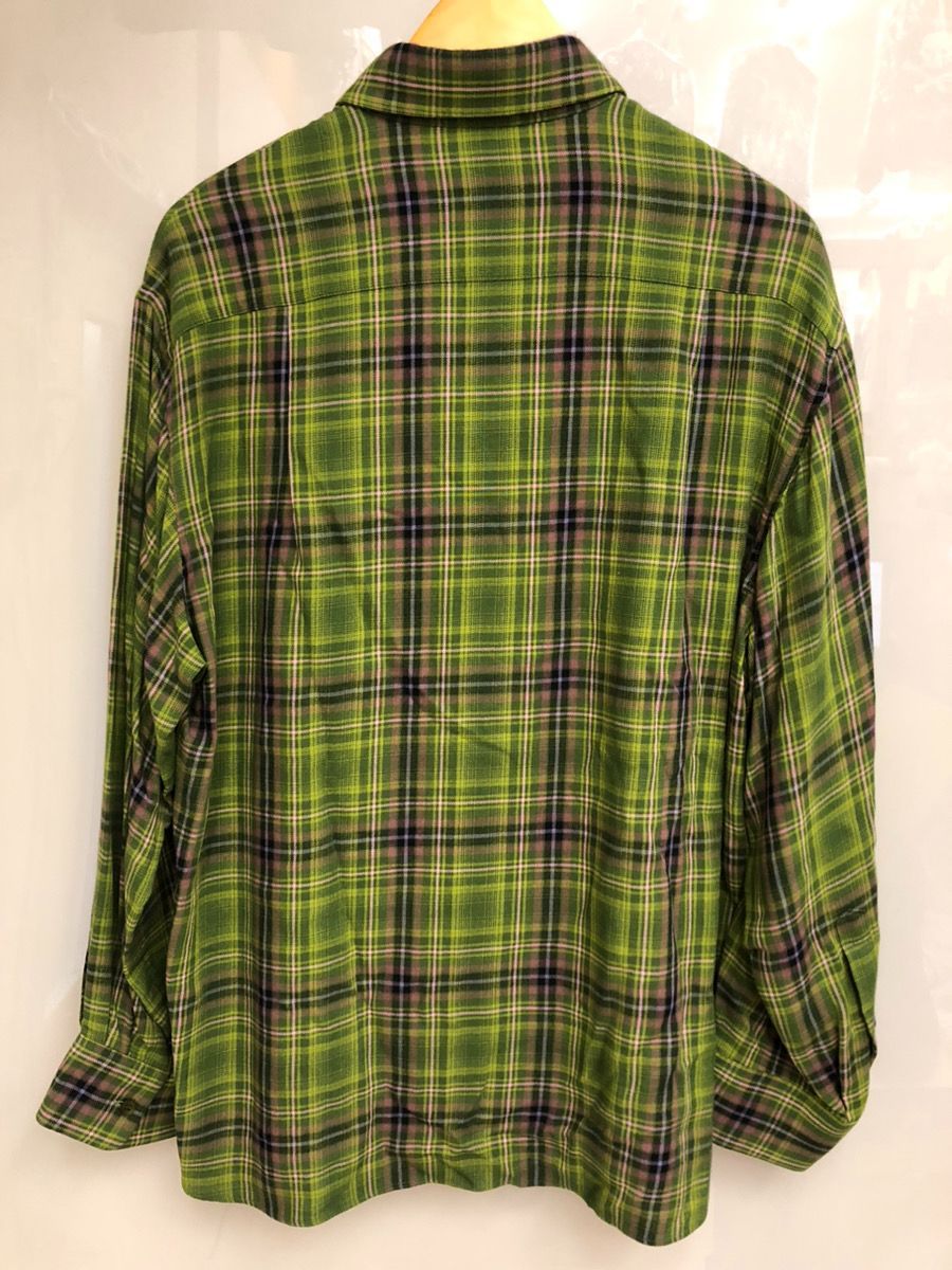 LAD MUSICIAN OMBRE CHECK MODAL BIG SHIRT ラッドミュージシャン 