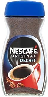 ネスカフェカフェイン抜きインスタントコーヒー200グラム x 2 - Nescafe Decaffeinated Instant Coffee 200g Pack of 2 並行輸入品