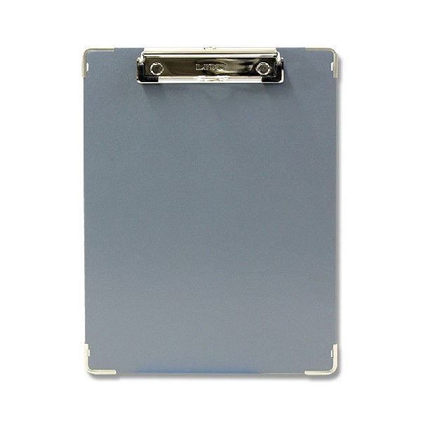 （まとめ）ライオン事務器 ボール用箋挟 B5タテ灰 CS-110 1セット(10枚) 【×2セット】