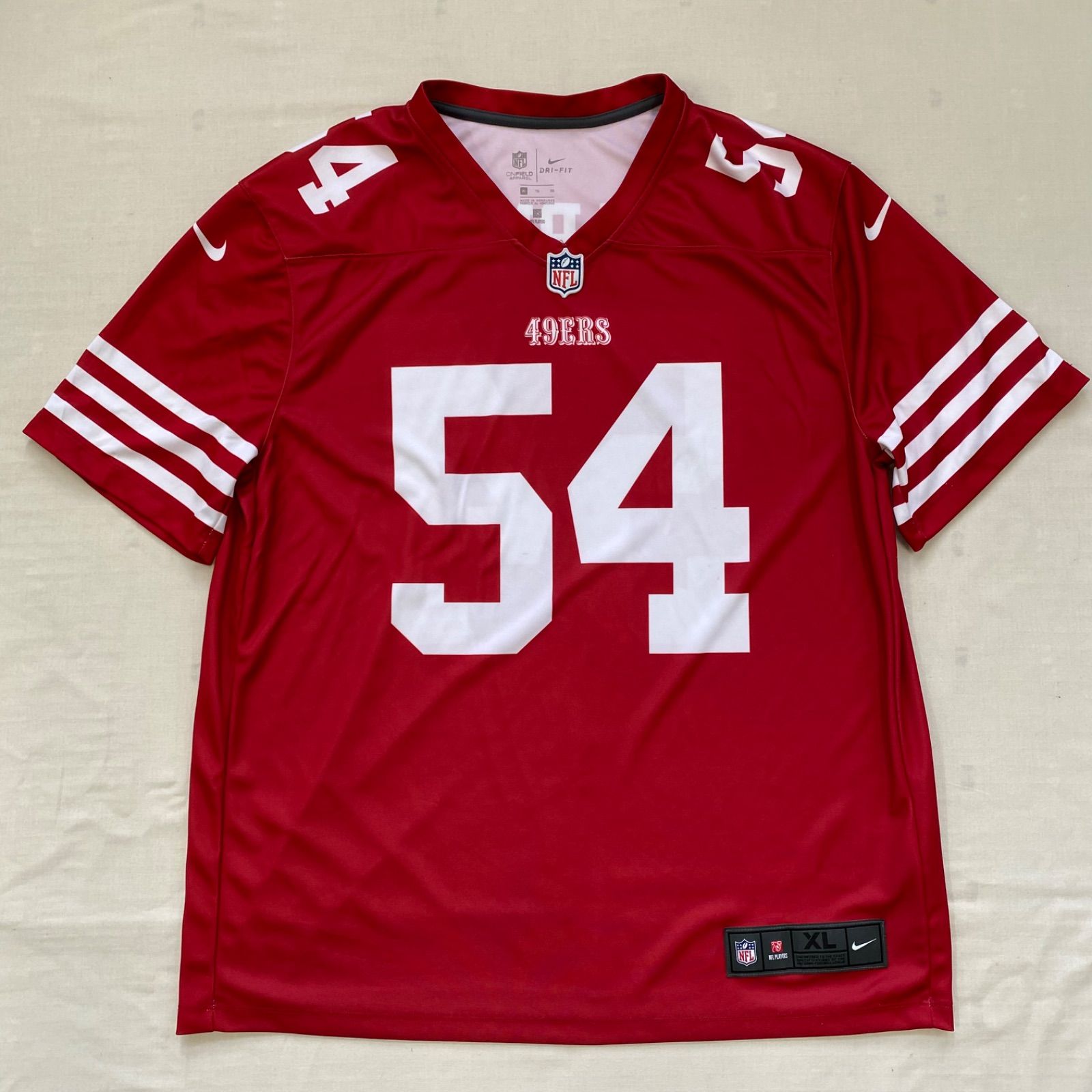 NIKE ナイキ NFL 49ERS フレッド・ワーナー Fred Warner 54