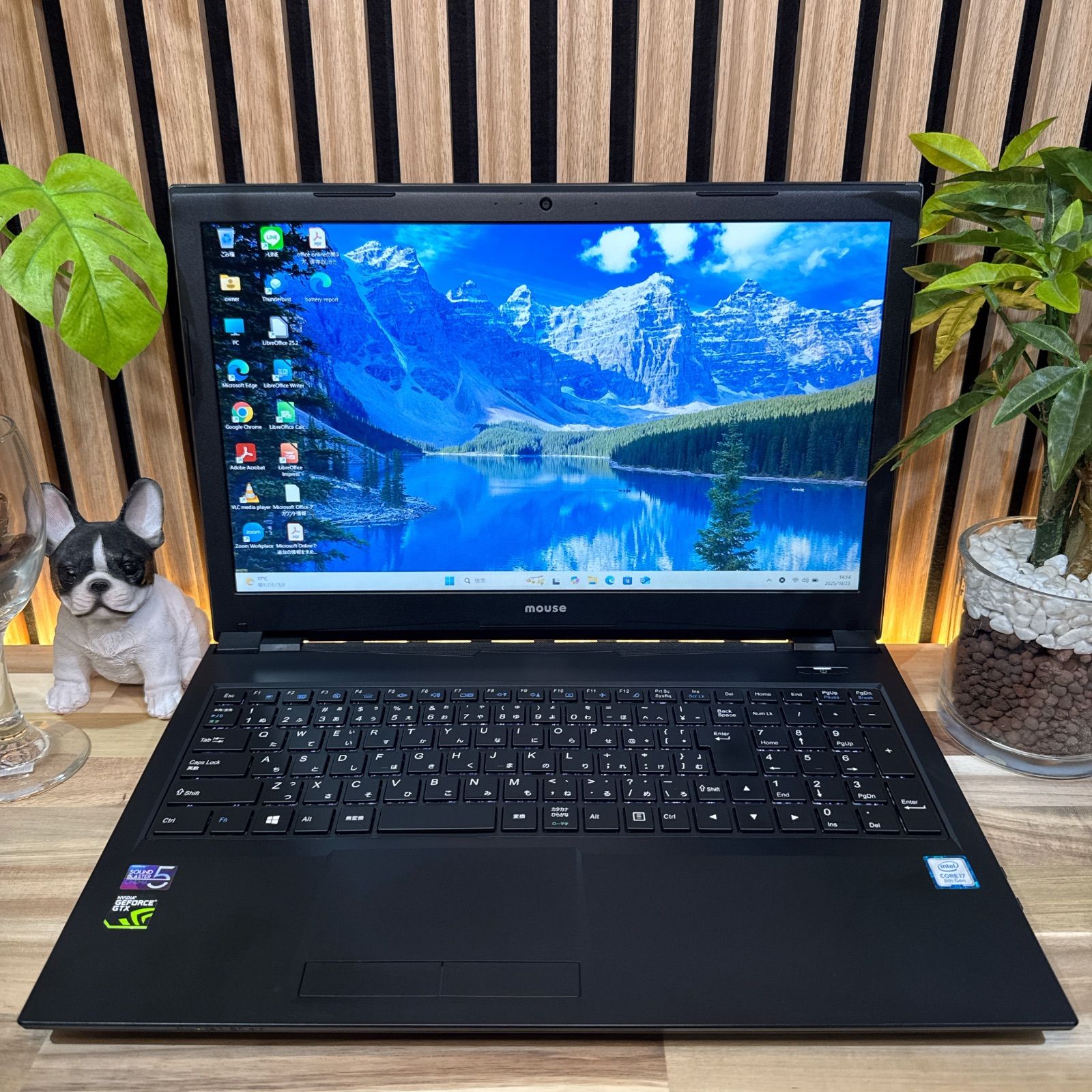 ゲーミングPC‼️Mouse☘️最高峰i7☘メモリ16GB☘️フルHD☘ノートパソコン