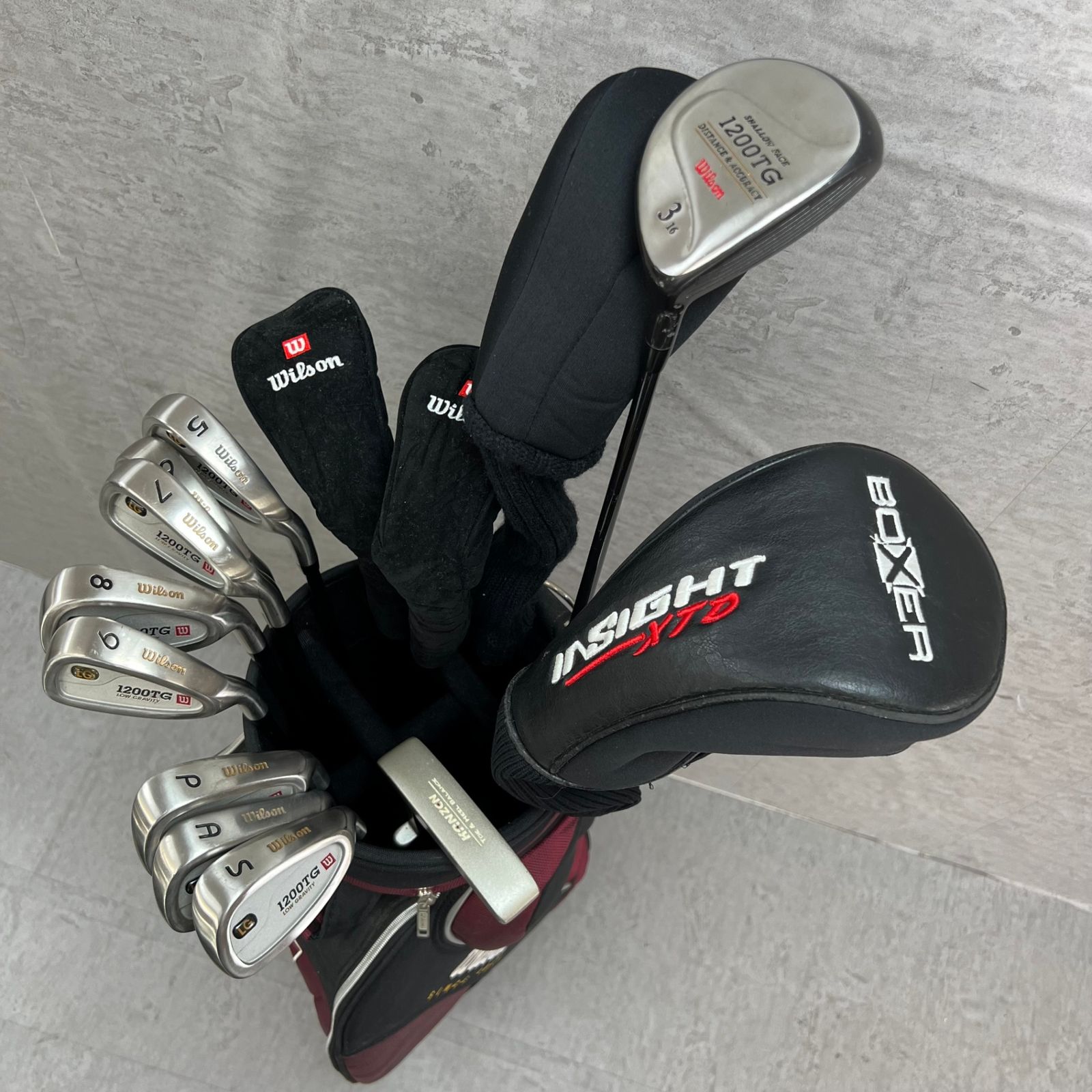 DECATAN デカタン Wilson ウィルソン メンズゴルフ14本セット