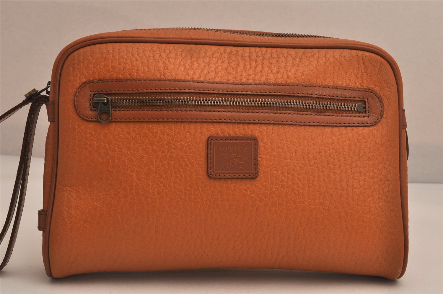 Burberrys バーバリーズ ヴィンテージ レザー クラッチハンドバッグ