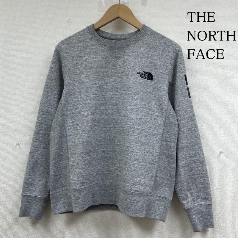 【美品】ノースフェイス スクエアロゴクルー スウェット NT11954 M THE NORTH FACE】スウェット(メンズスクエアロゴクルー) | ザ