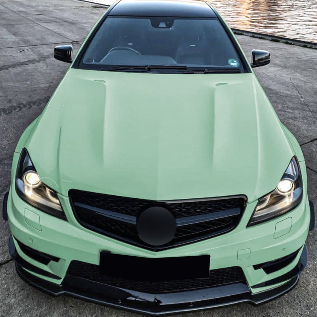 外装パーツ メンズ スポーツ仕様 け フロントリップスポイラー ベンツ Cクラス C63 AMG W204後期 2011-2014対応 ABS製