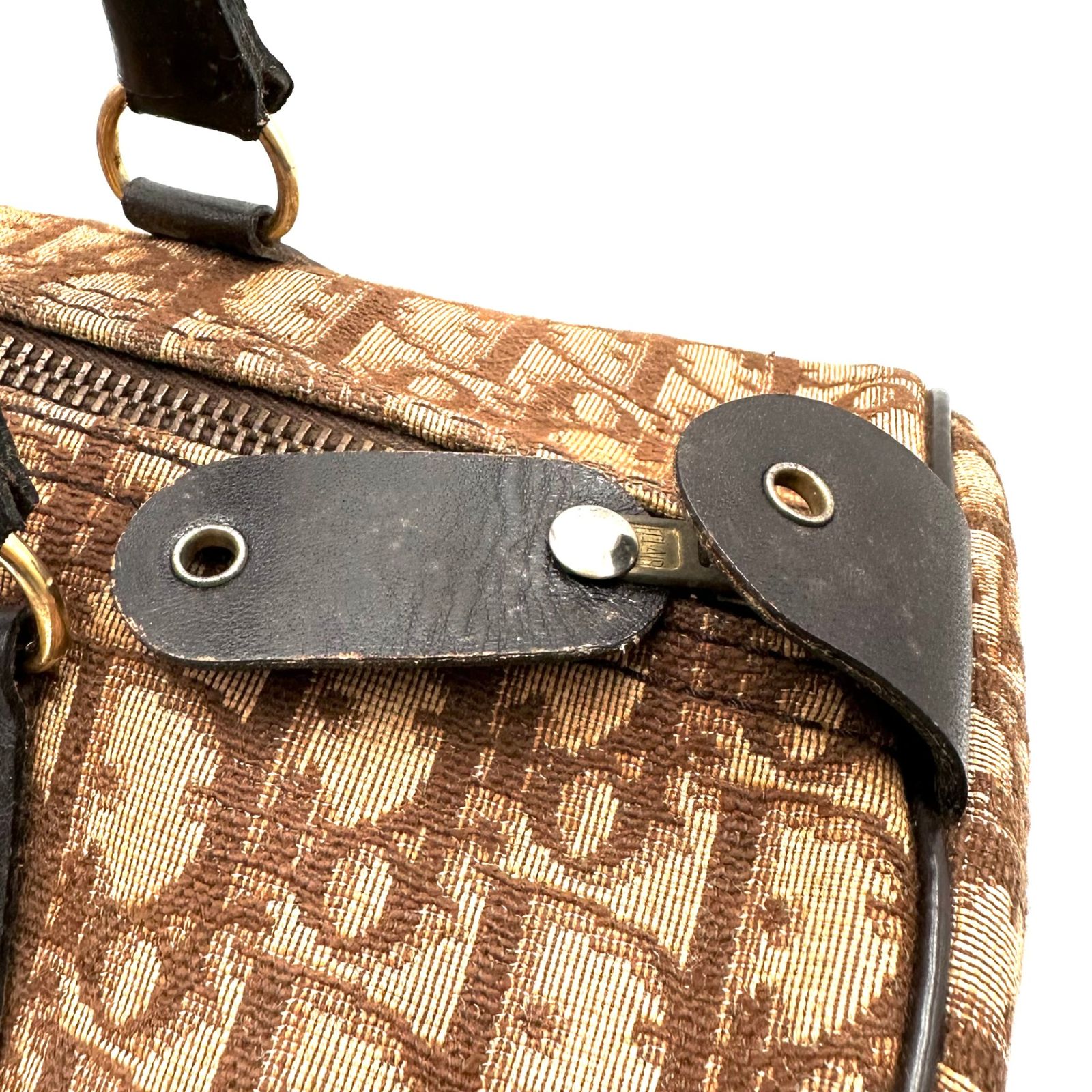 クリスチャンディオール ChristianDior ボストンバッグ トロッター PVC