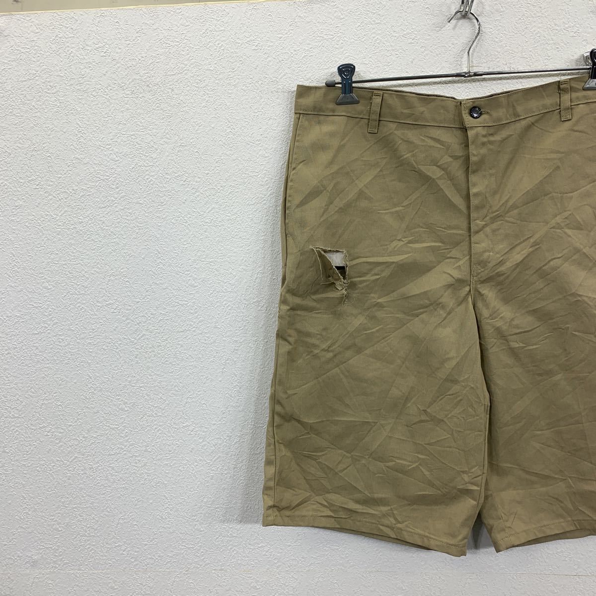 Dickies ワークショートパンツ W38 ディッキーズ ベージュ