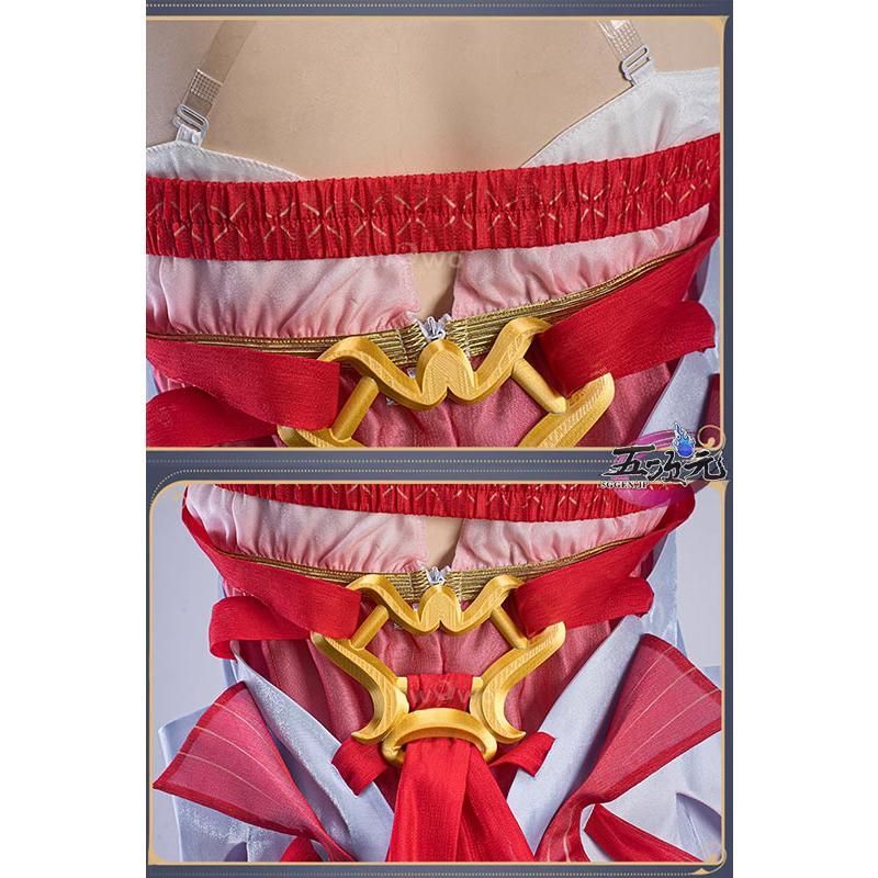 UWOWO 鳴潮 コスプレ 今汐 桃夭灼灼 スキン衣装 ウィッグ 追加 WWW_TRAVELLANDINDIA_COM