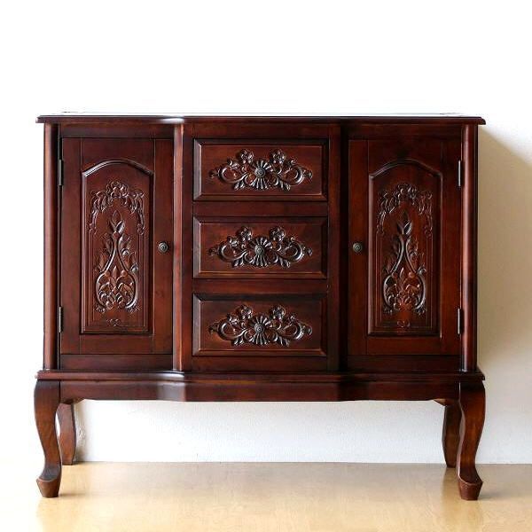 高級 桐箪笥 黒檀 和箪笥 7段 アンティーク 収納家具 無垢材 和モダン