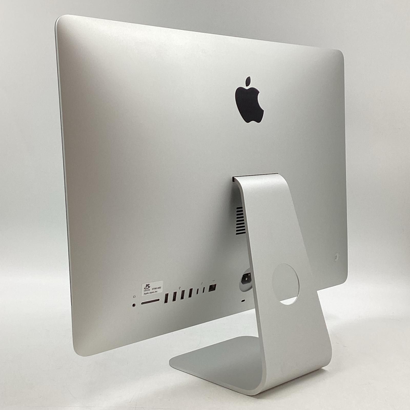 【全額返金保証】【最速発送】Apple iMac 21.5インチ 2019 /i3 /8GB /512GB /シルバー /SSDに換装済 【動作良好・キーボード/マウス付】