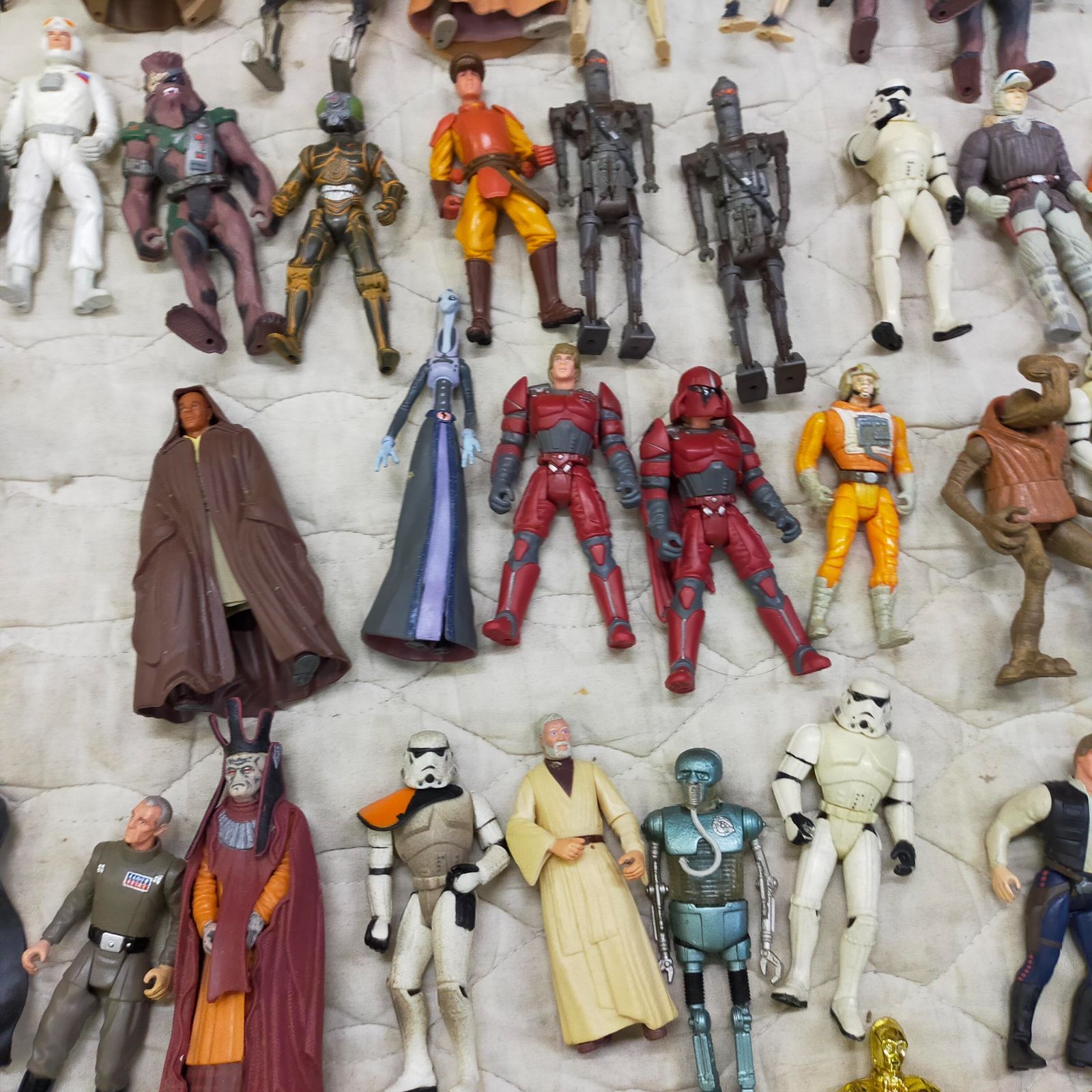 スターウォーズフィギュア　まとめ売り 3.75　他 ジャンク ジャンク品 STAR WARS スターウォーズ アクションフィギュア