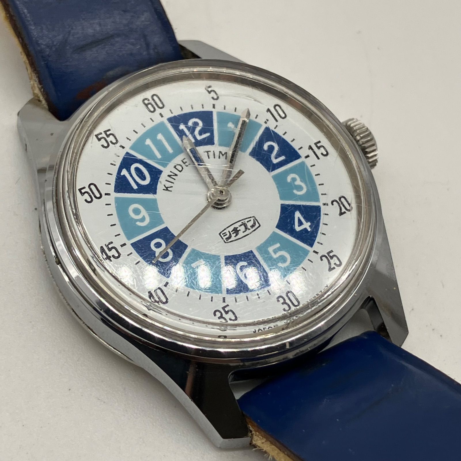稼働　シチズン　キンダータイム　4-020715 手巻き　希少 稼働 シチズン キンダータイム 4-020715 手巻き 希少 - メルカリ