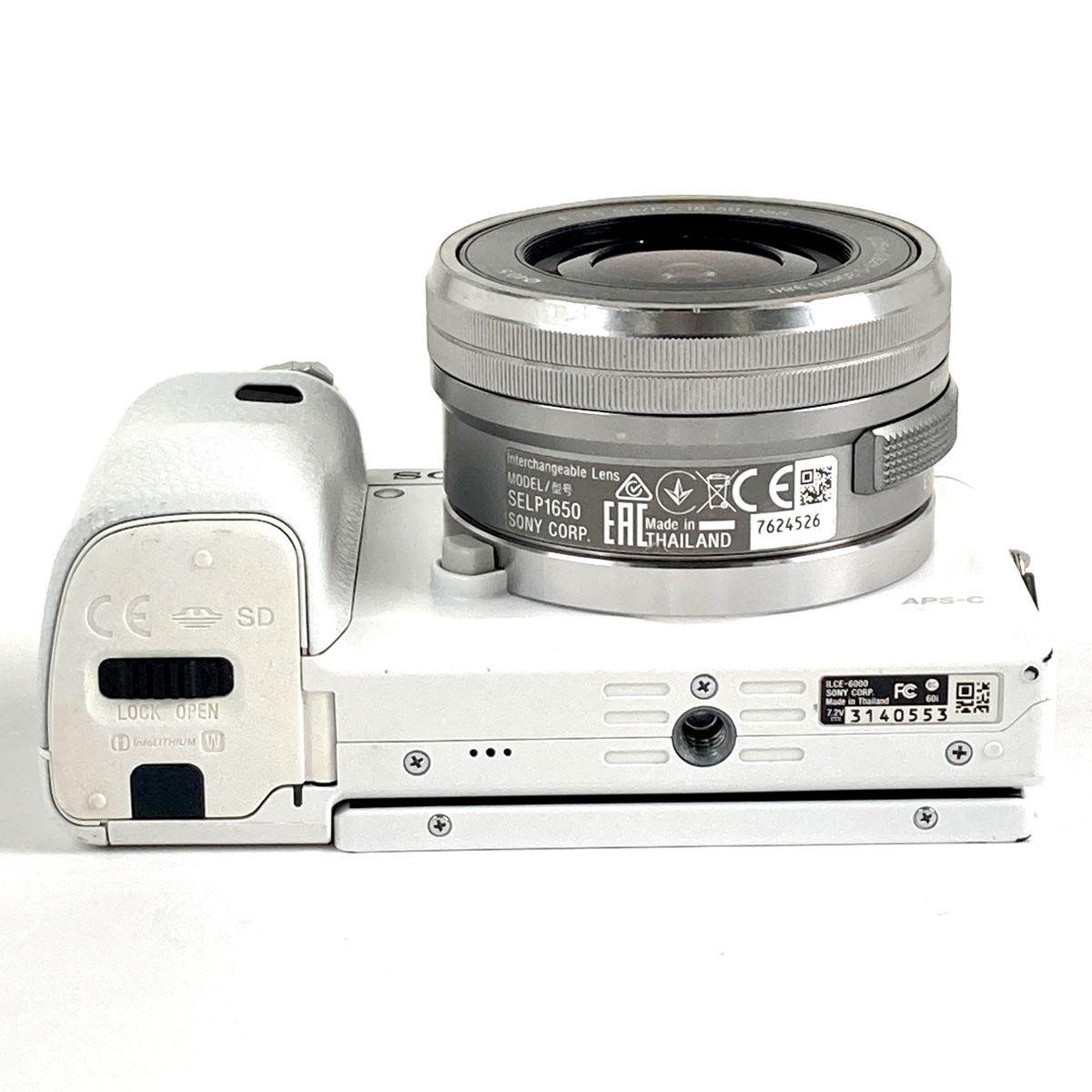 ソニー SONY α6000 パワーズームレンズキット ILCE-6000L W