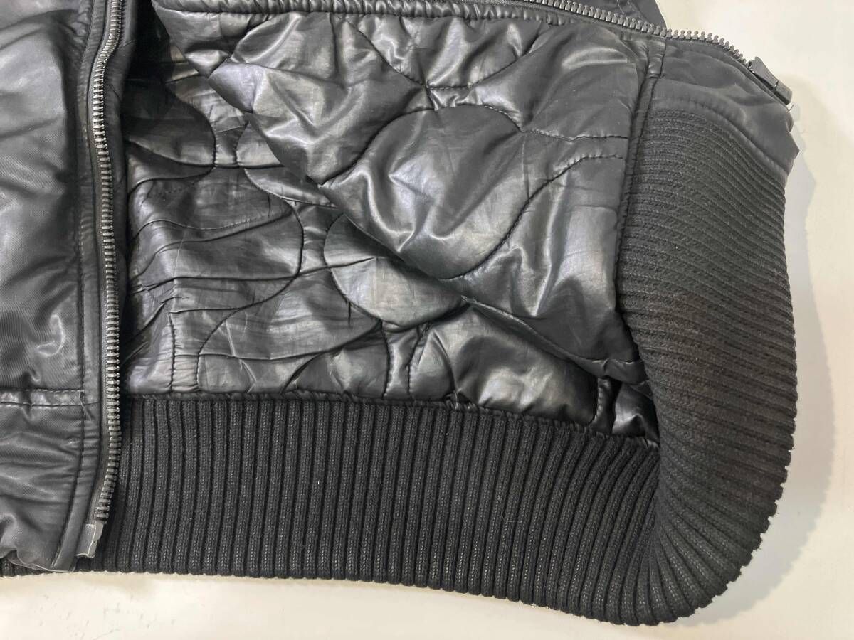 ALPHA INDUSTRIES アルファインダストリーズ TA1571-001 フライトジャケット フード着脱可 ブラック L KANDAIZUMI_COM