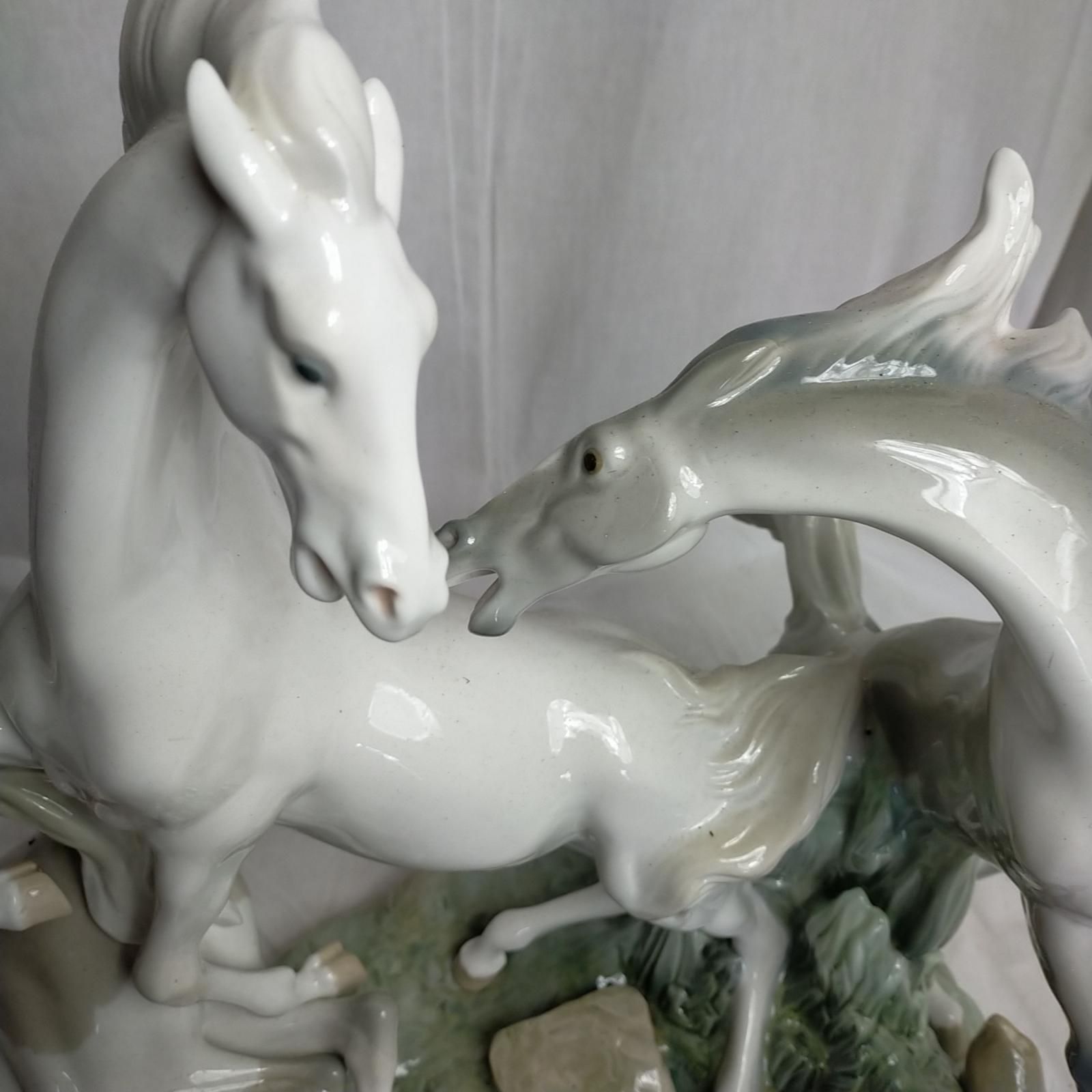 希少☆LLADRO リヤドロ【 ギャロップ 馬 】西洋陶磁器 lladro スペイン 陶器 置物 リビング インテリア オブジェ 骨董品 現状品【中古】  - メルカリ