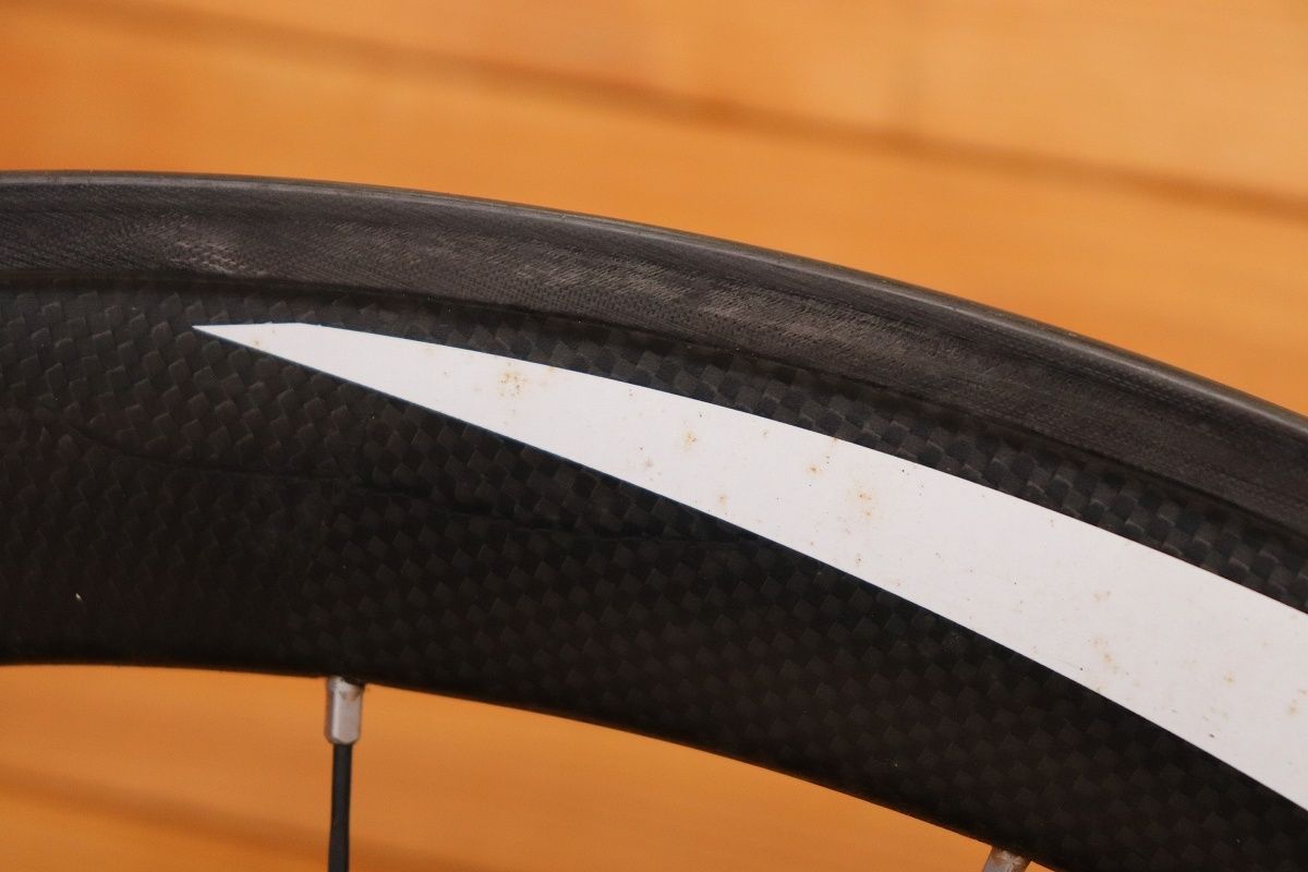 訳あり】 ノーブランド カーボン クリンチャー ホイールセット シマノ