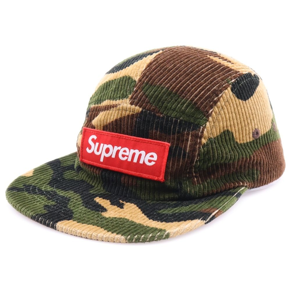 Supreme カモフラージュ コーデュロイキャップ SUPREME (シュプリーム) 19AW Camo Corduroy Camp Cap カモフラ