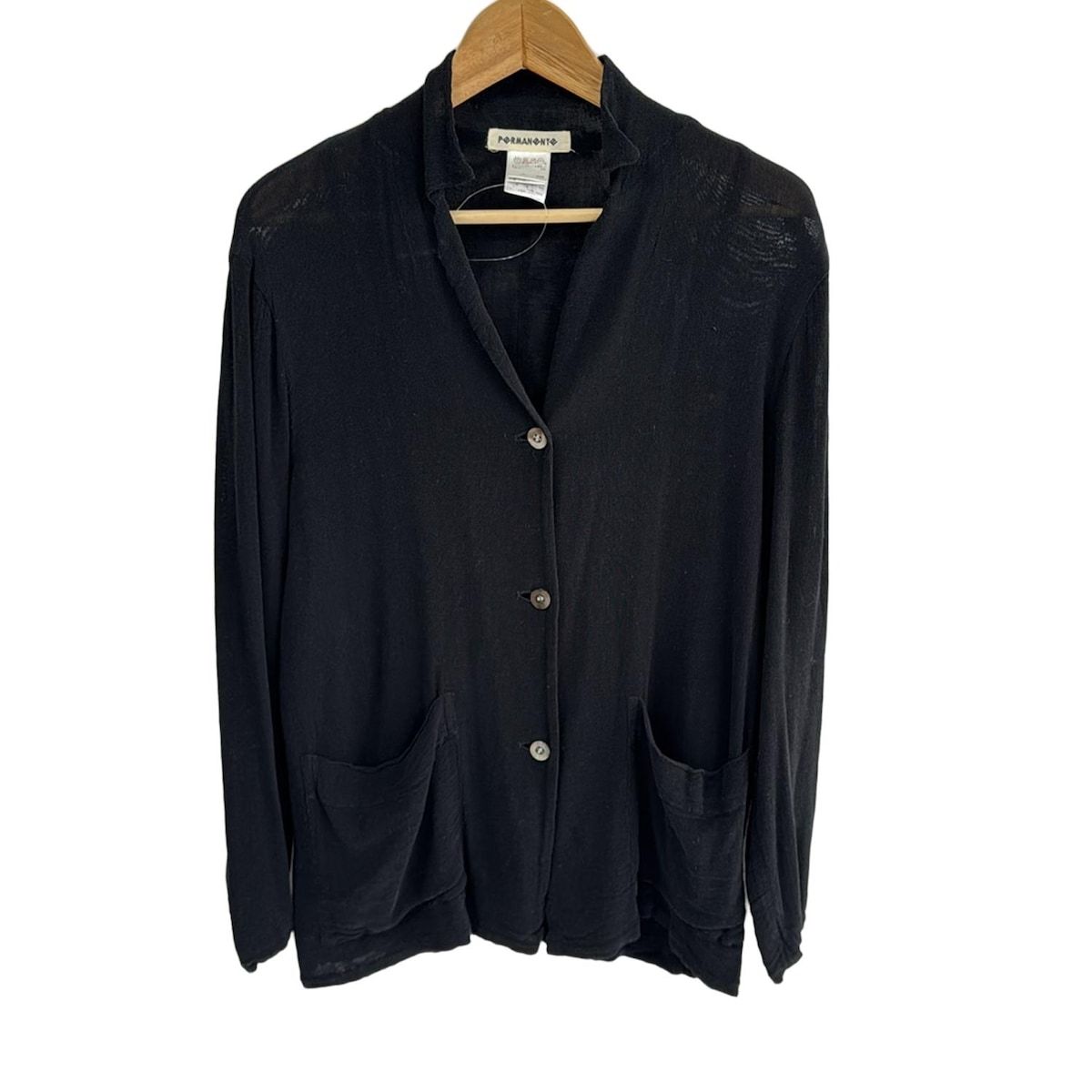 イッセイミヤケパーマネント IsseyMiyakePermanente サイズ2 M 黒 レディース 春・秋物 コート