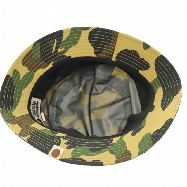 ワンポイントで入ったAPE HEADをBAPEオリジナルカモ柄の1ST CAMO