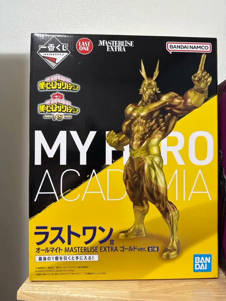 BANDAI 僕のヒーローアカデミア オールマイト フィギュア ラストワン GOLD