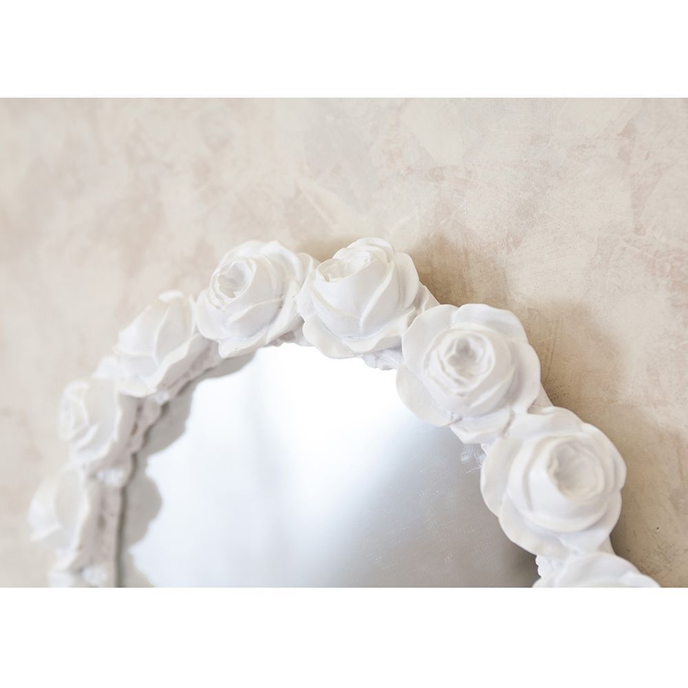 フラワーフレームミラー