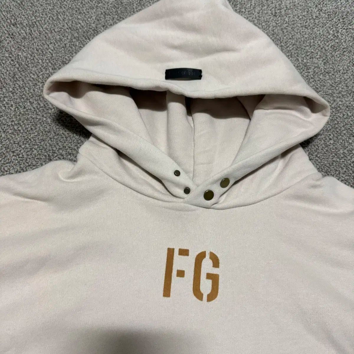 L FEAR OF GOD(フィアオブゴッド) FG フード ヴィンテージ パリ スカイ