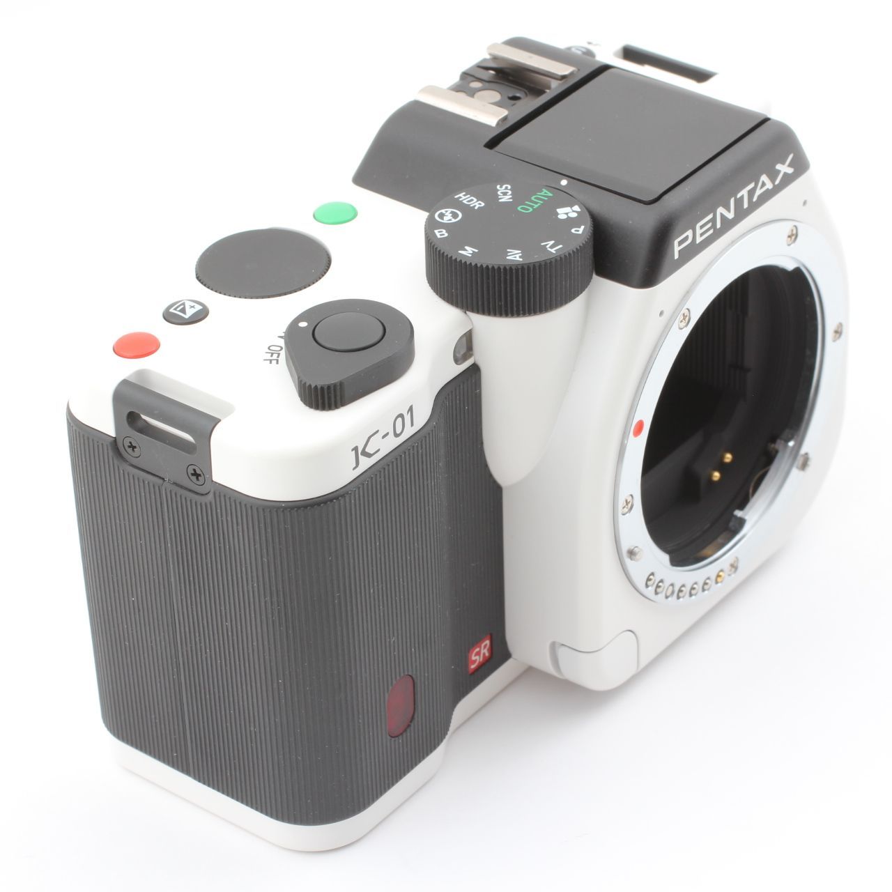 ショット数 1,488枚】PENTAX ペンタックス K-01 ボディ ホワイト