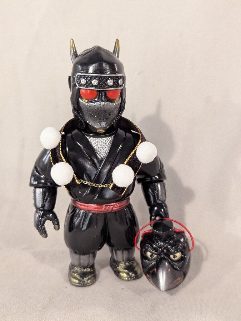 サムライドール 大江戸ROAOTS 半蔵門 鴉天狗 ソフビ 開封済み サムライドール 大江戸ROAOTS 半蔵門 鴉天狗 ソフビ 開封済み