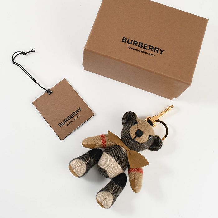 BURBERRY バーバリー バッグチャーム トーマスベア チャーム ウィズ