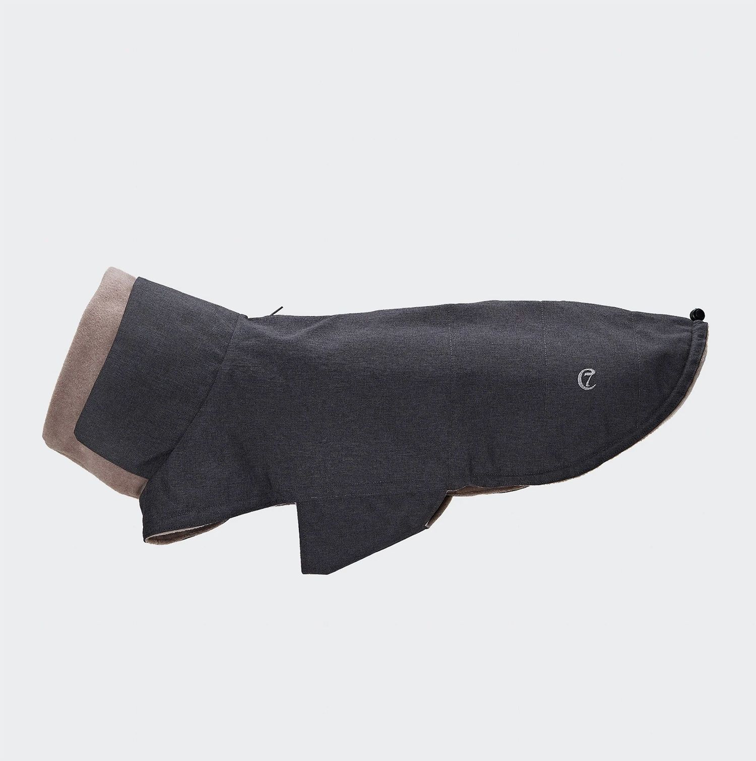 ♥｜Cloud7｜Dog Coat Brooklyn Graphite サイズ ２ 体重2〜5kgにおすすめ ｜リード レザー 犬 超小型犬 小型犬 海外直輸入 ペットグッズ イタグレ ピンシャー STEELWINDOWSANDDOORS_COM