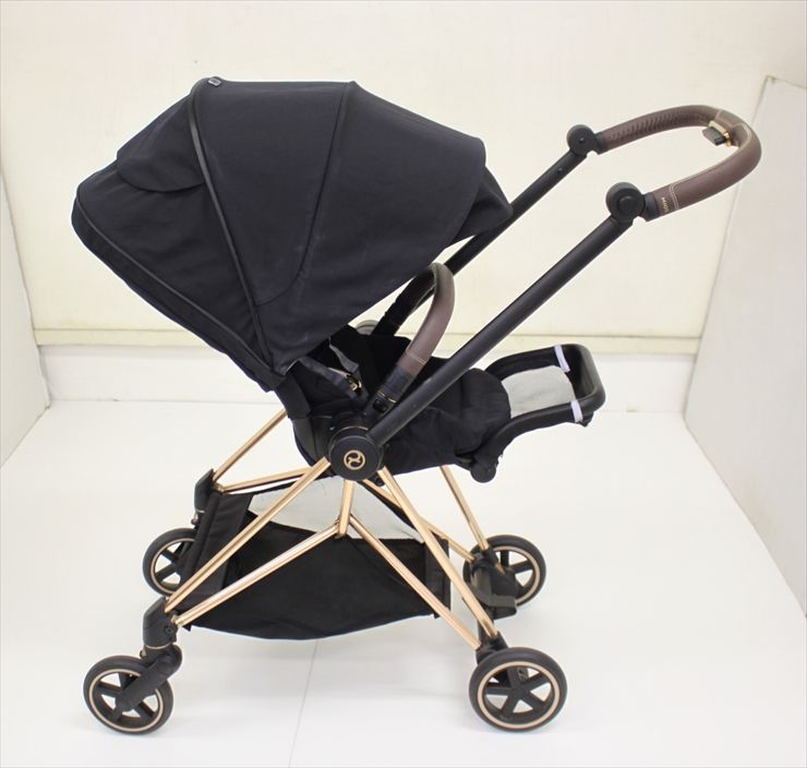 サイベックス ミオス cybex MIOS フレーム＆シートパック ローズゴールド×ブラック 生後1ヶ月～ クリーニング済み B1743003