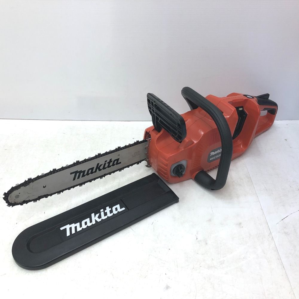 makita マキタ 18V×2対応 18V 18V 350mm 充電式チェンソー 赤 本体のみ MUC353D
