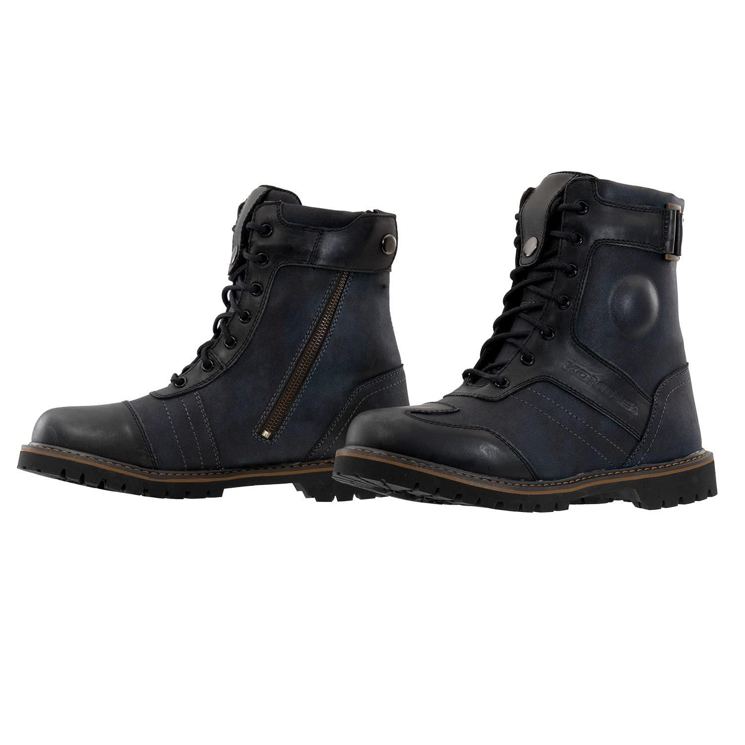 5営業日で発送 コミネ Komine SB-90 Vintage Riding Boots 品番 05-090 Black サイズ 26.5