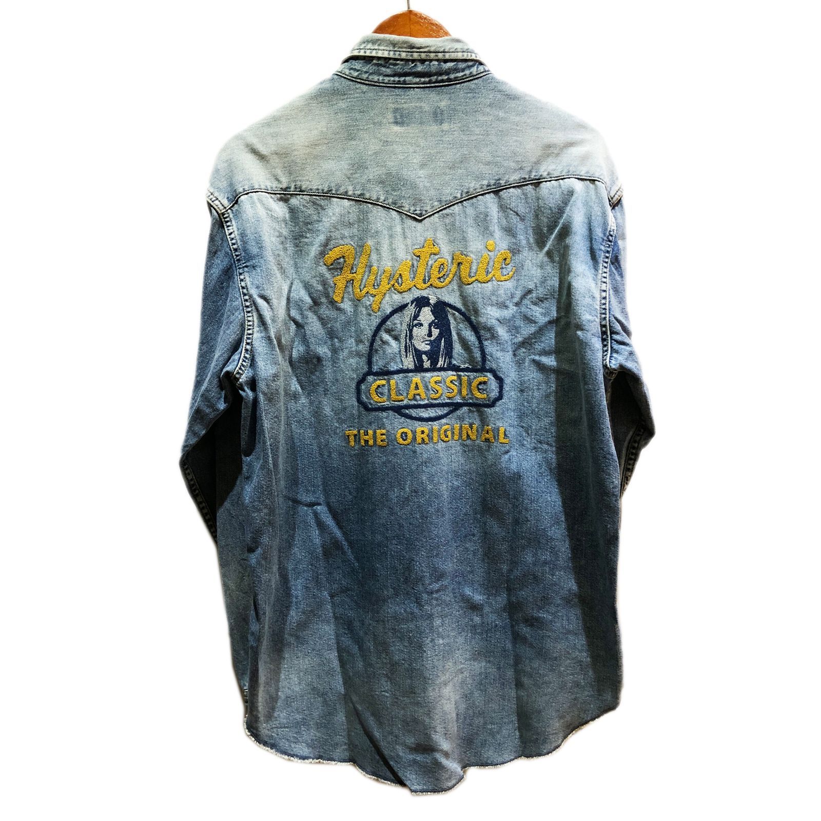 激レア☆ヒステリックグラマー・バックデザイン レザージャケット(L~XL  