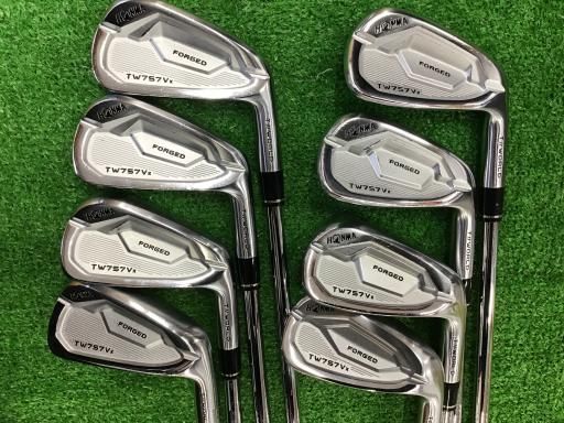 本間ゴルフ TOUR WORLD TW757Vx 8S アイアンセット IR NS PRO MODUS3 TOUR105 フレックスS メンズ 男性用 右利き 右用 Dランク ゴルフクラブ