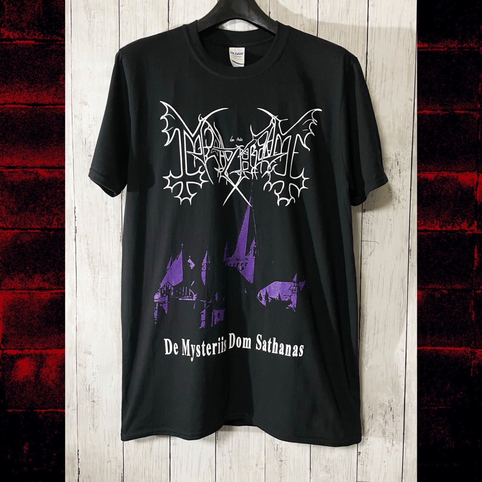 6.22 再入荷！】【T-Shirt】【ブラックメタル Tシャツ】MAYHEM