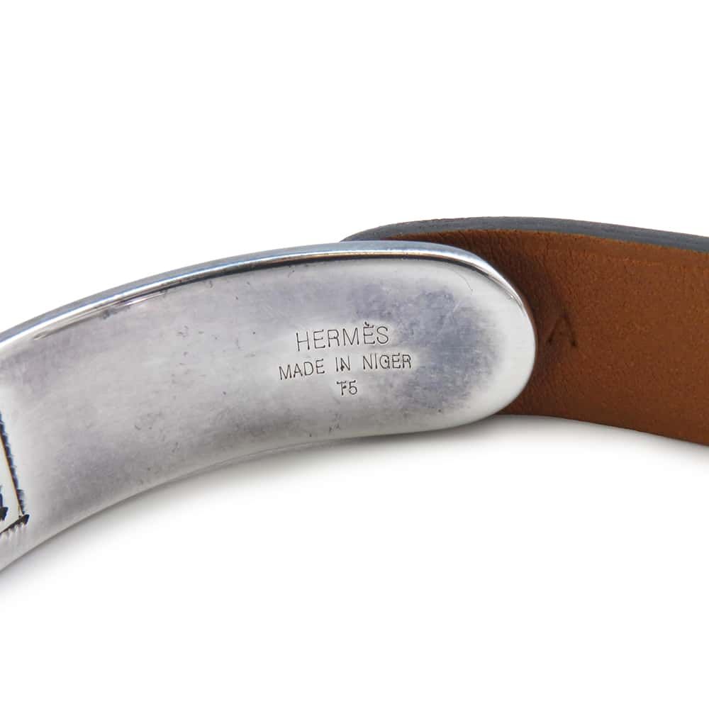 エルメス ブレスレット トゥアレグ SV925シルバー サイズT5 A