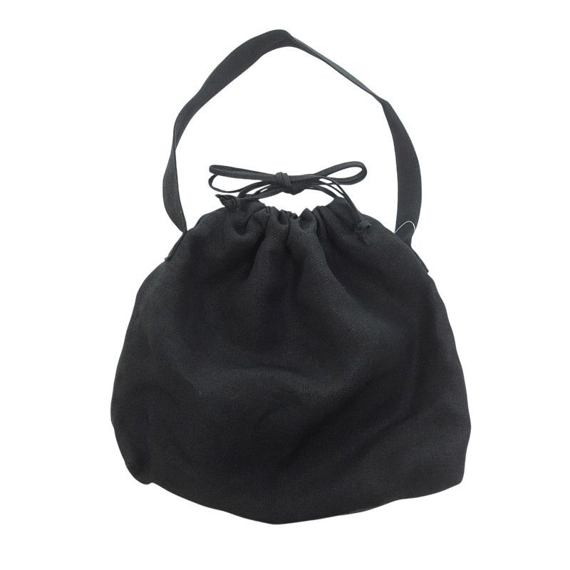 アエタ|AETA HEMP TOWEL ヘンプ タオル ショルダー バッグ ブラック サイズ ユニセックス表記なし