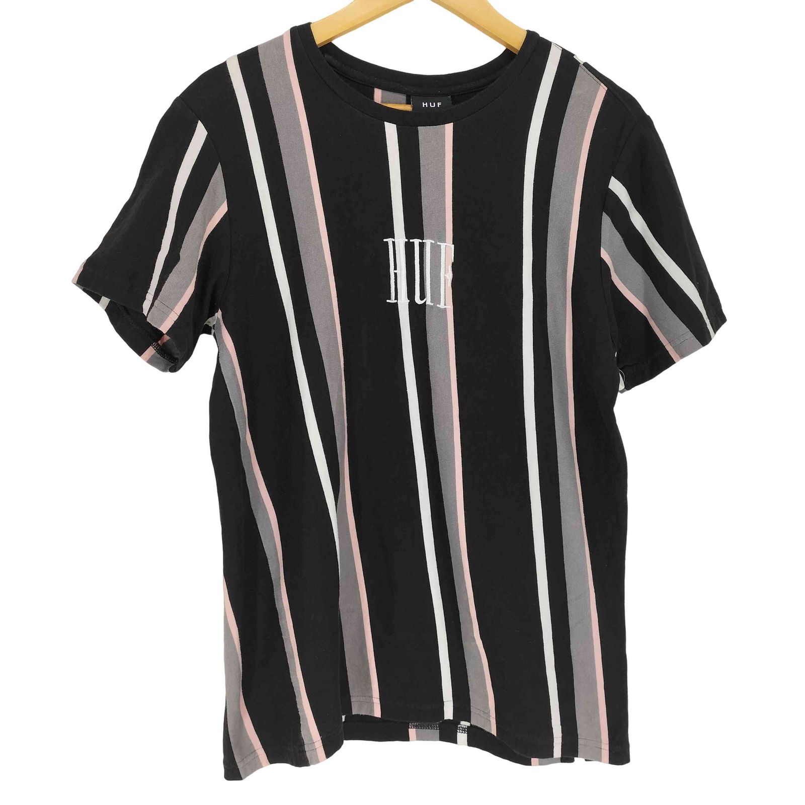 ハフ HUF ストライプコットンS/S TEE メンズ JPN：M 