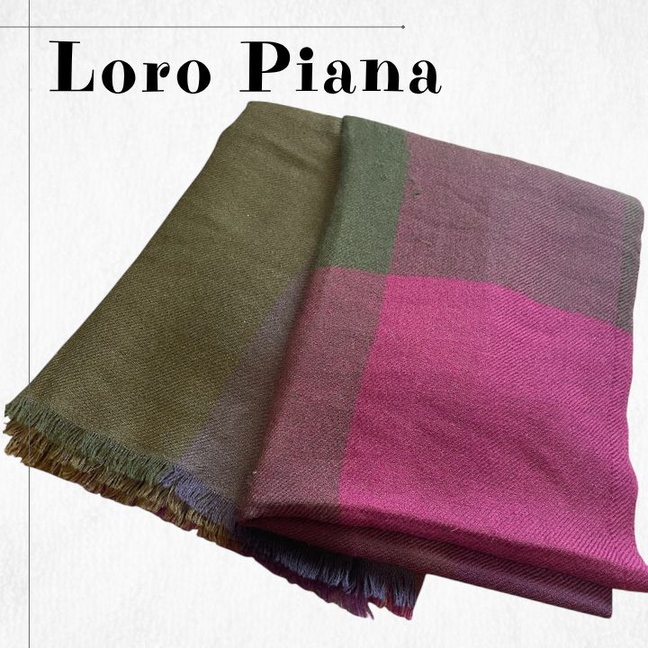 Loro Piana ロロピアーナ カシミヤ ストール パープル