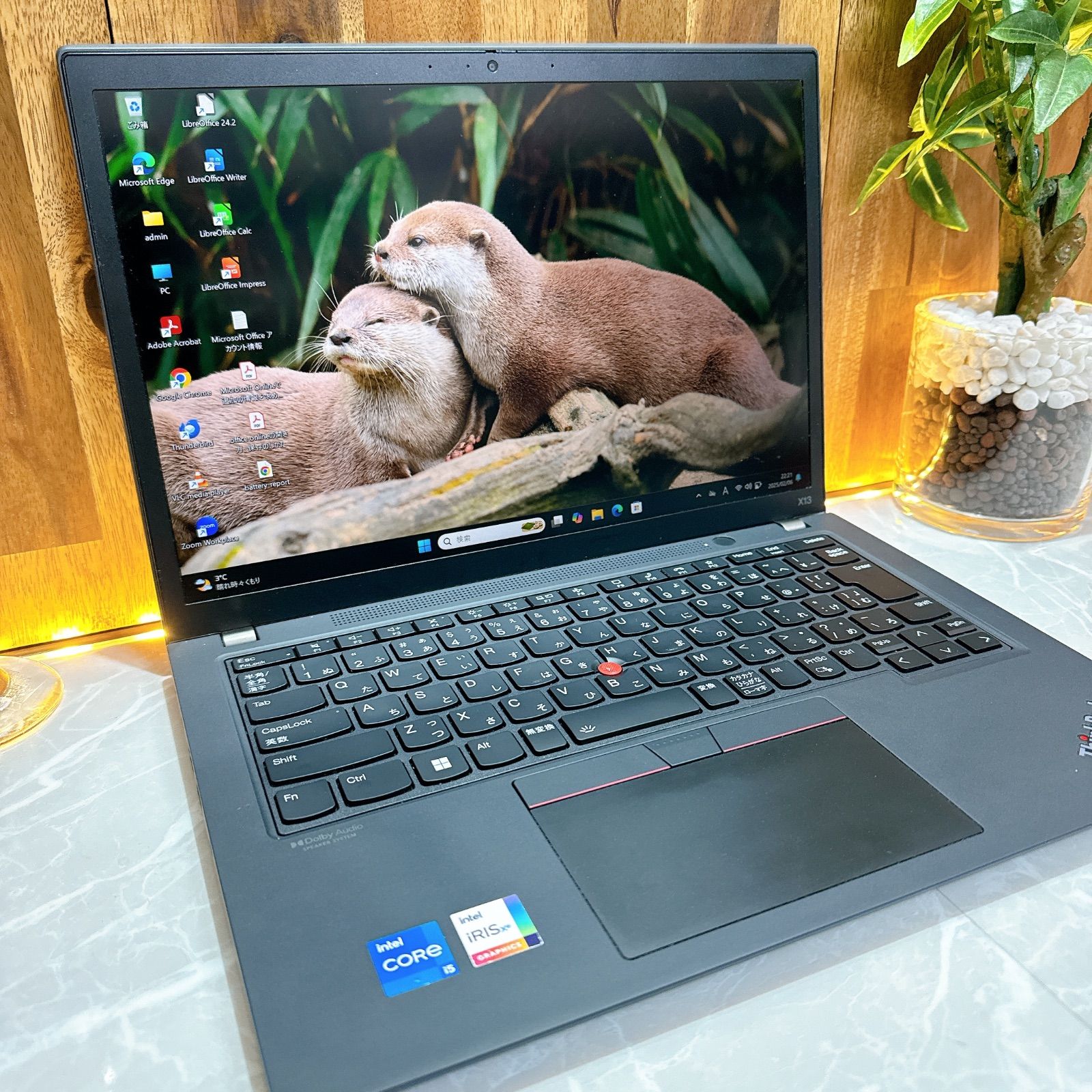 人気2022年式‼️Lenovo ThinkPad X13 メモリ16GB️Core i5第12世代️SSD512GB️ノートパソコン